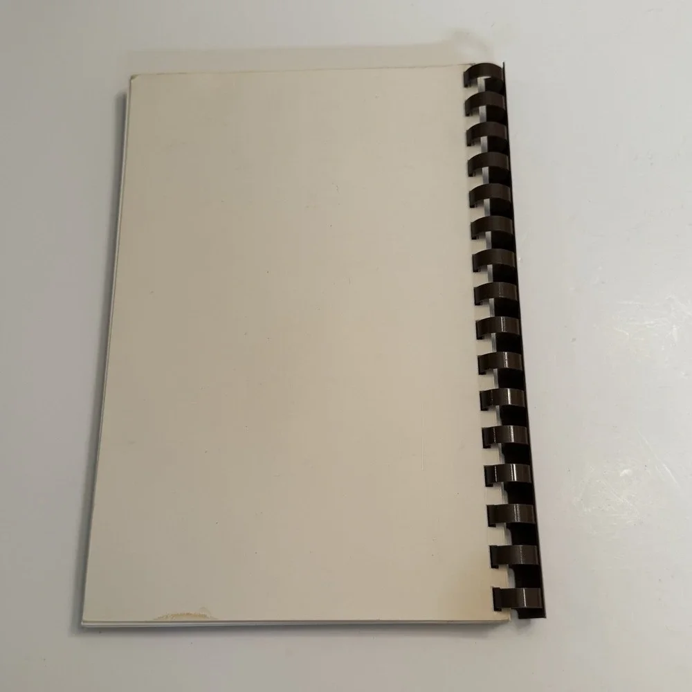 CDS Communication Data Services Wilton Iowa Spiral Bound Cookbook Recipes VTG